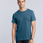 Gildan Mens Slimfit Crew Neck T Shirt